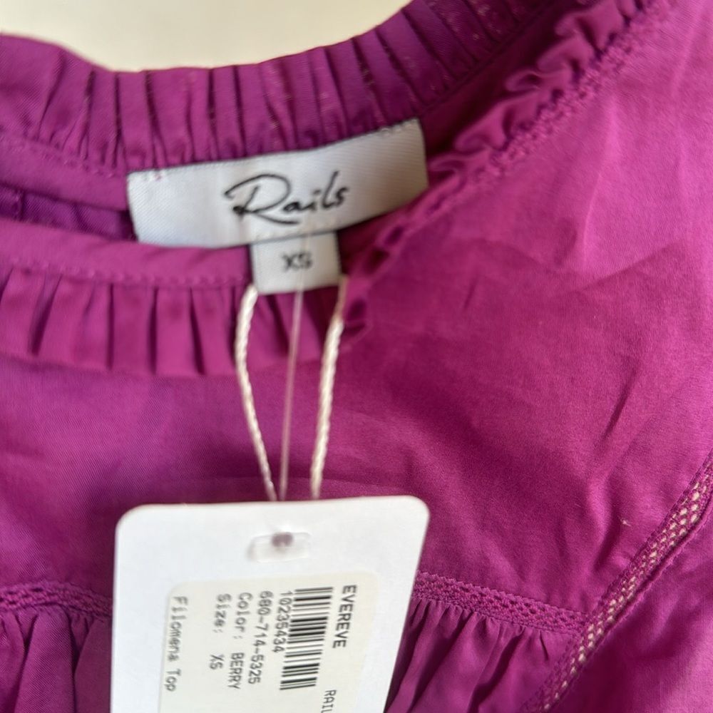 NEW With Tag Citton Blouse By Rails - Picture 5 of 6